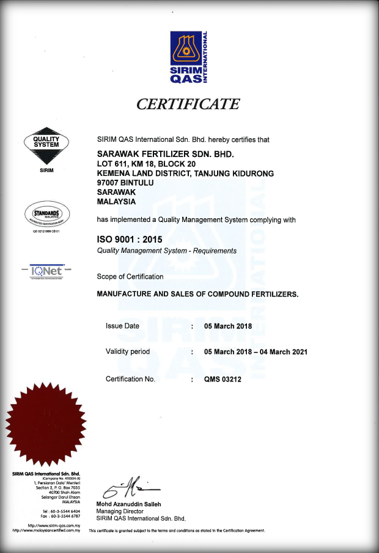 QMS ISO9001:2015